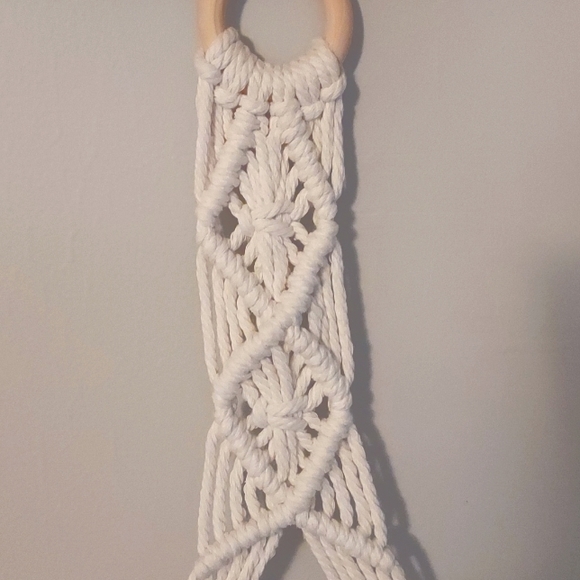 Afuly Macrame Wall Shelf Hanging Floating Shelves - Picture 2 of 6